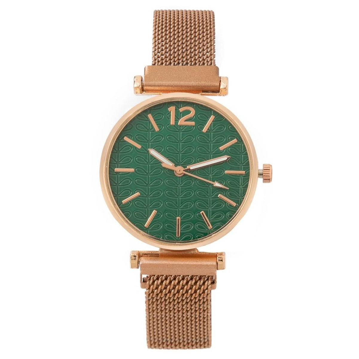Women's Golden Vintage Quartz Wristwatch – Luxury Ladies Watch Ladies Fashion Watch Babs Army Green