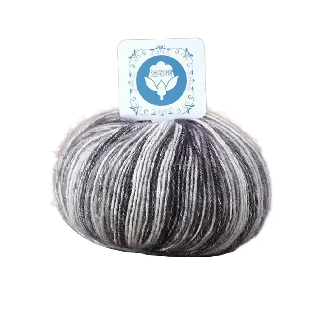 Multicolored Variegated Worsted Knitting Yarn – Super Soft Knitting Yarn Babs Style 7