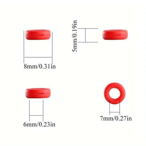 10 Pairs Silicone Eyeglass Temple Tips – Anti-Slip Ear Hooks Eyeglass Accessories Babs