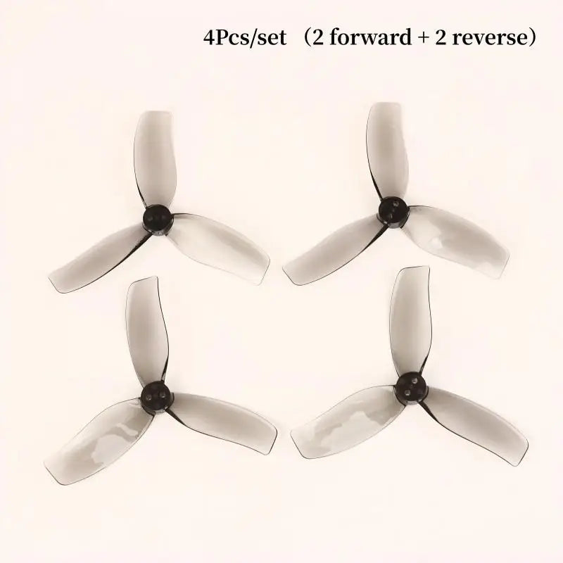 90mm 3-Blade FPV Ducted Drone Propellers – 2 Pairs | HUXUAN FPV Drone Propeller Babs