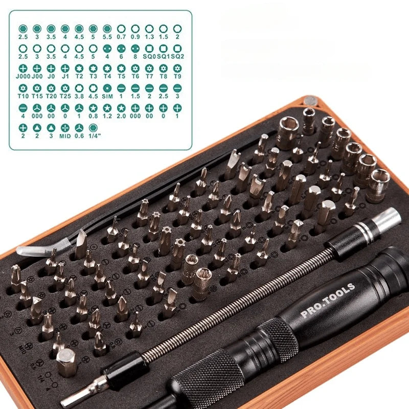 69-in-1 Precision Screwdriver Set – 66-Bit Magnetic Driver Kit Precision Screwdriver Set Babs