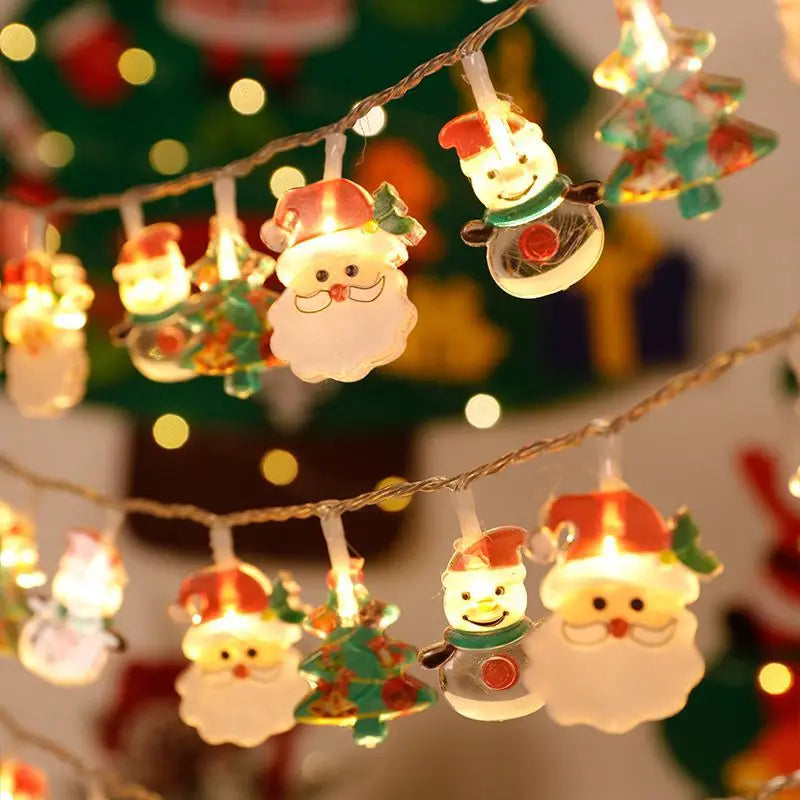 Christmas Tree LED String Lights 1.5M 10LED Fairy Light Garland LED Fairy String Lights Babs