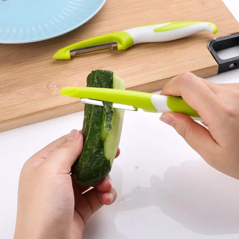 Stainless Steel Vegetable Peeler Zester & Grater – Sharp Slicer Vegetable Peeler Zester Babs
