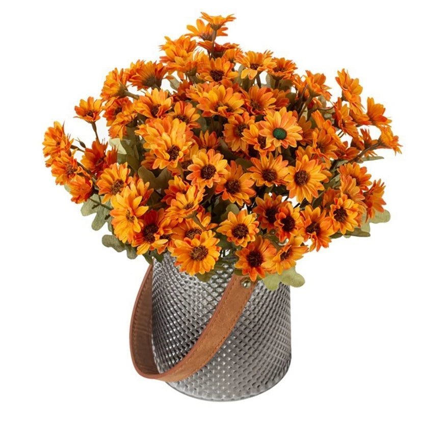Small Daisy Silk Artificial Flowers – Wedding & Home Décor Artificial Flowers Babs