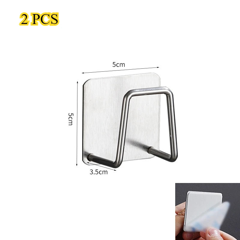 Wall-Mounted Scale Stand – Universal Stainless Steel Holder Scale Wall Mount Babs 2PCS