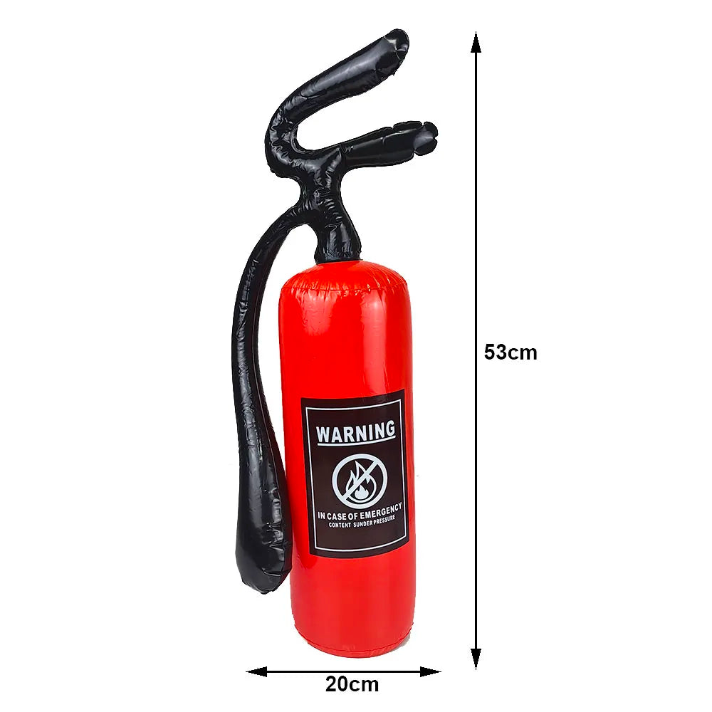 Fire Truck Inflatable Foil Balloons – 3 Styles Party Décor Party Balloons Babs iridescent As pictures show