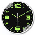 8-Inch Luminous Silent Quartz Wall Clock – Hole-Free Mount Decorative Wall Clock Babs style1 8 inch