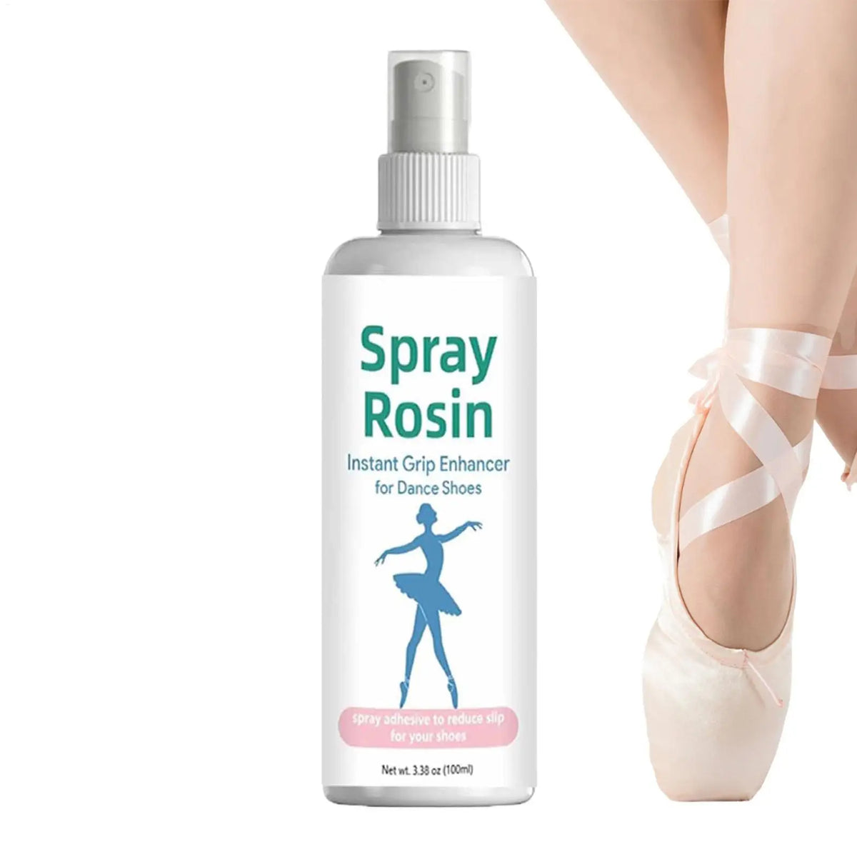 Rosin Spray for Dancers 100ml – Non-Slip Pointe Shoe Grip Dance Grip Spray Babs