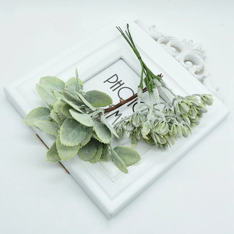 Artificial Flowers 6/12pcs – Wedding, Holiday & Home Decor Artificial Flower Stems Babs