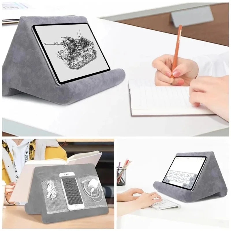Sponge Pillow Tablet Holder – Multi-Angle Reading Stand Tablet Pillow Stand Babs