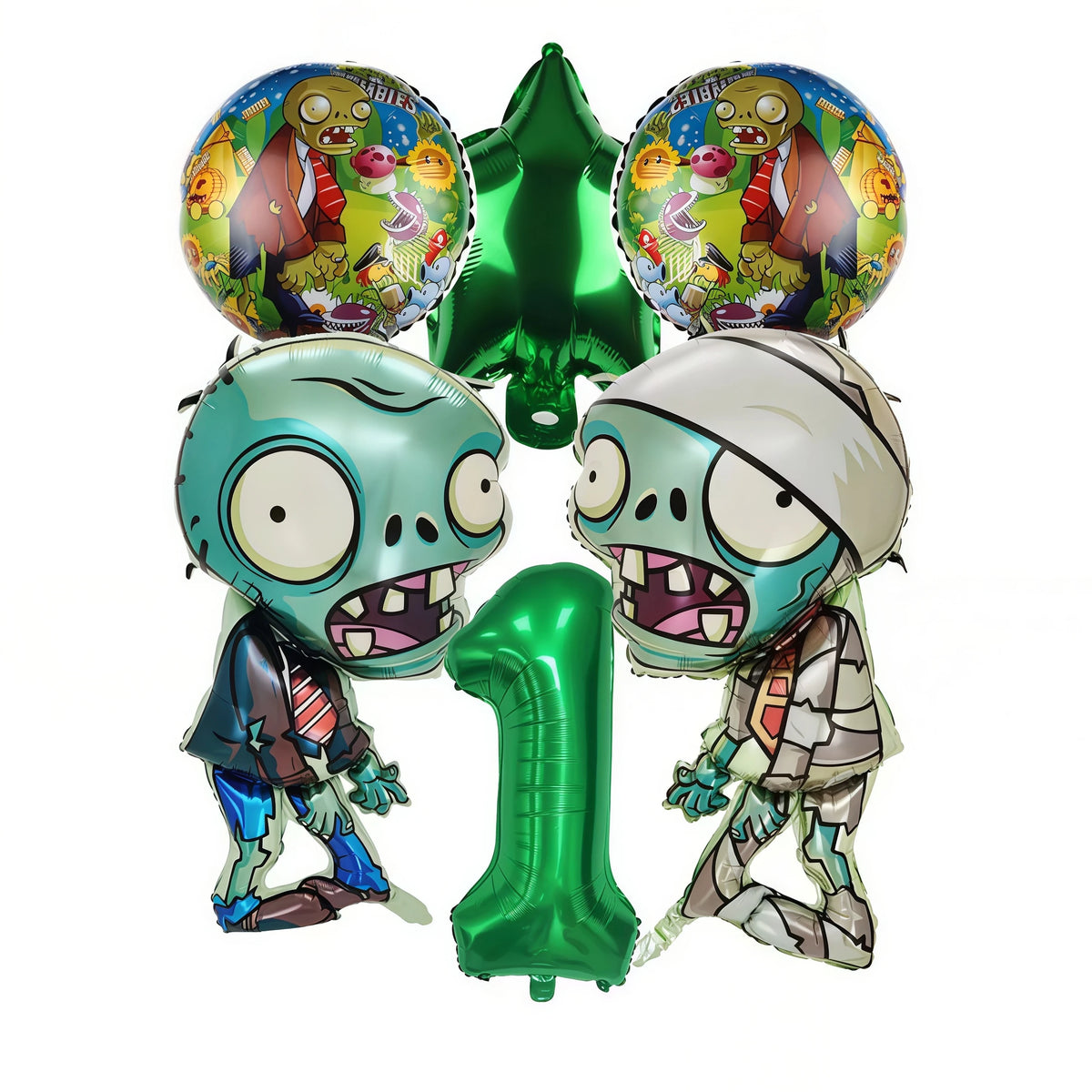 Plants vs. Zombies Birthday Party Decoration Kit Birthday Party Kit Babs Balloon set-1