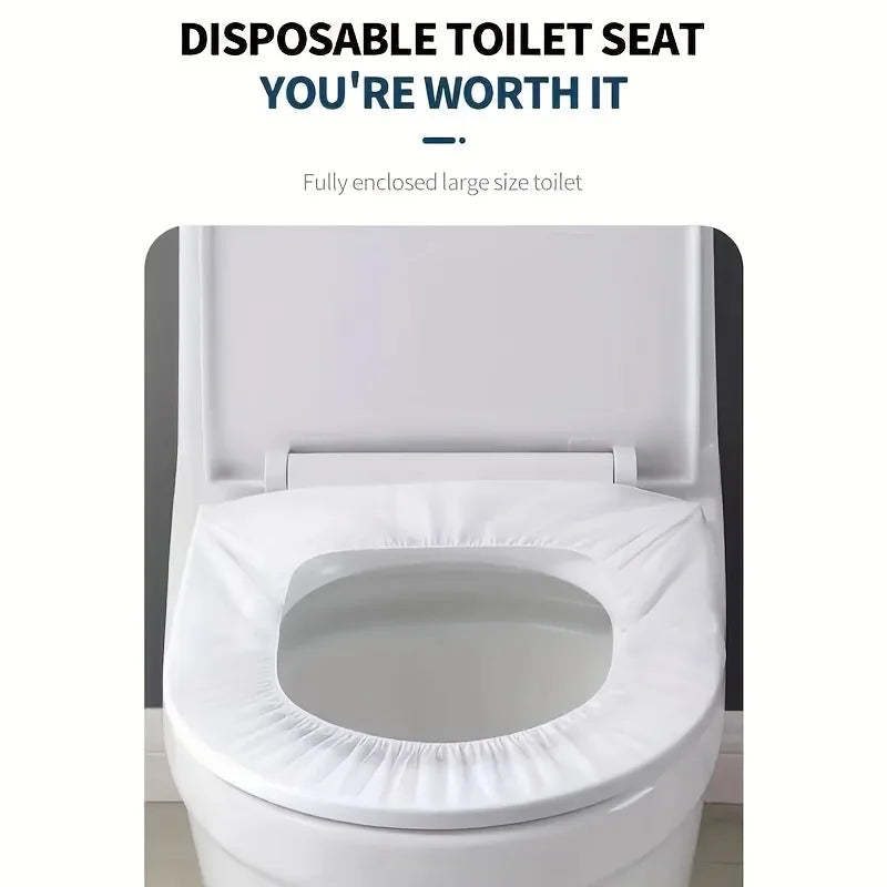 30pcs Disposable Flushable Toilet Seat Covers | Travel Hygiene Toilet Seat Covers Babs