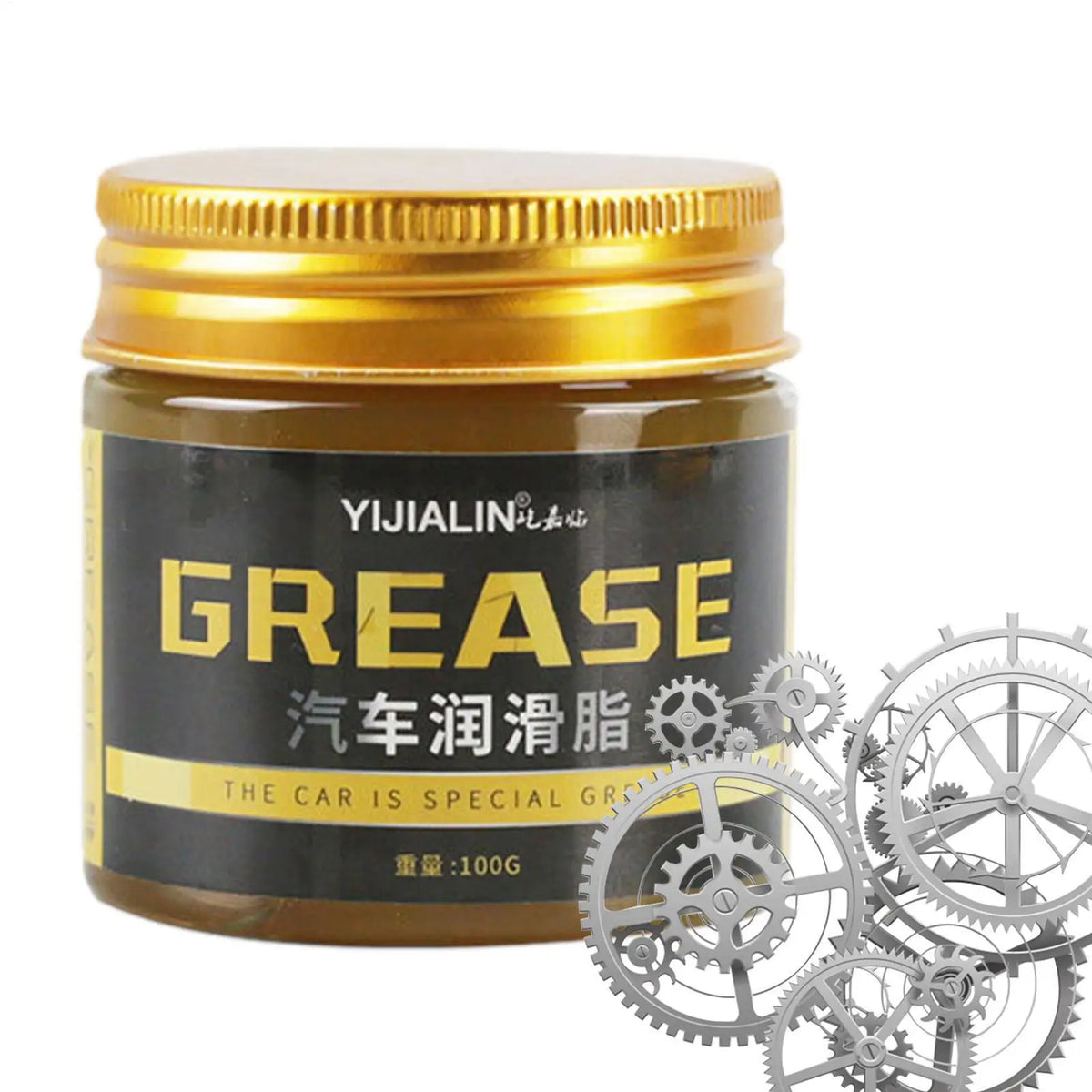 100g High-Temp Wheel Bearing Grease | Waterproof Lithium Lube Automotive Grease Babs