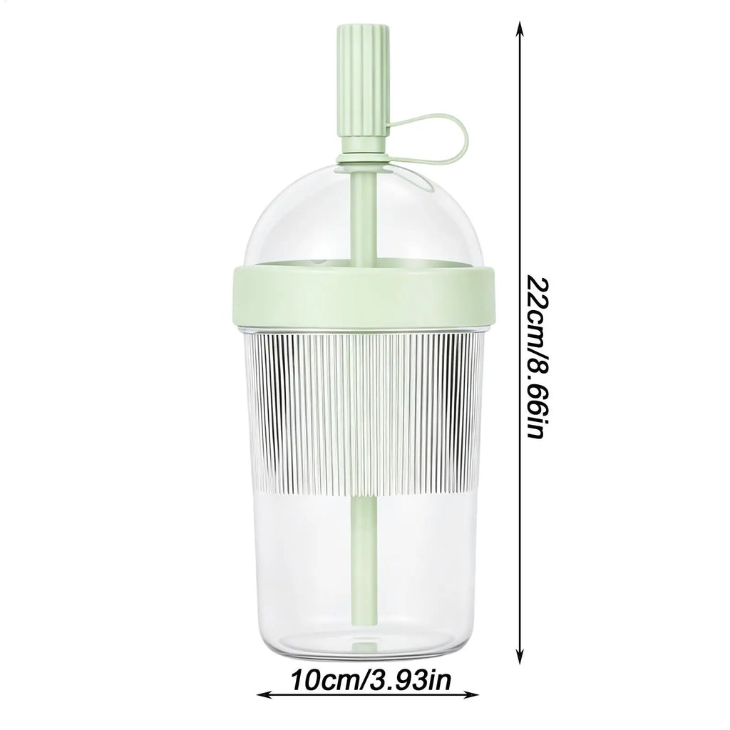 Reusable Coffee Cup with Lid & Straw – Travel & Office Reusable Travel Cup Babs