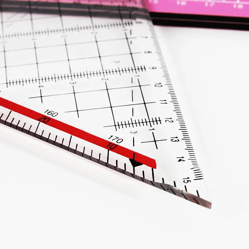 Triangle Ruler Set 20CM & 30CM – Drafting & Woodworking Rulers Drafting Ruler Set Babs