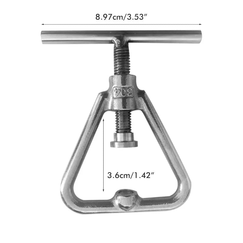 Stainless Steel Nutcracker Plier for Walnut Pecan Almond Hazelnut Nutcracker Tool Babs