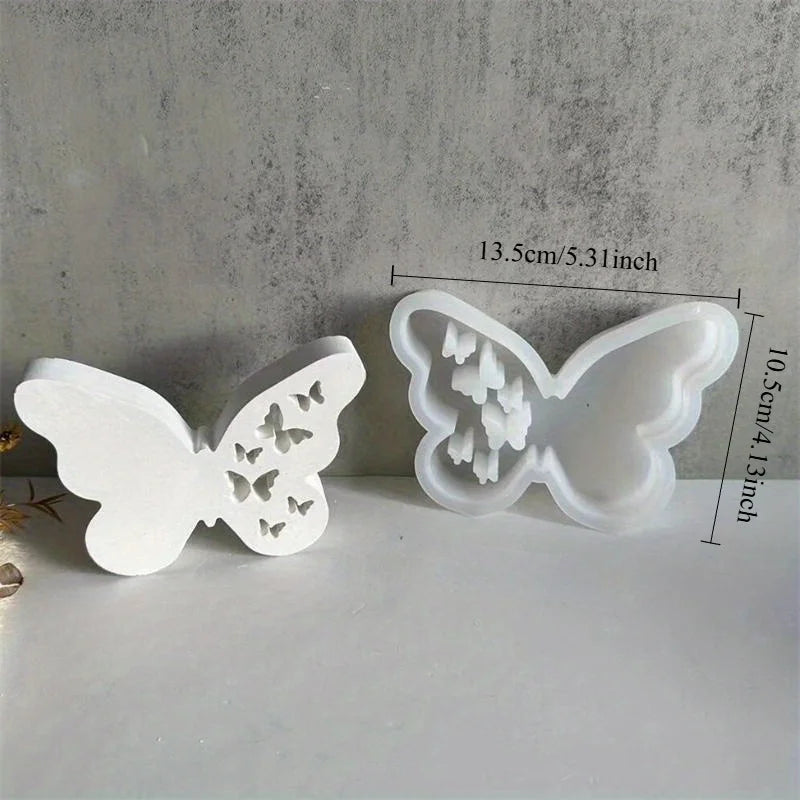 Butterfly Silicone Mold – 3D DIY Clay & Resin Craft Mold Silicone Craft Mold Babs