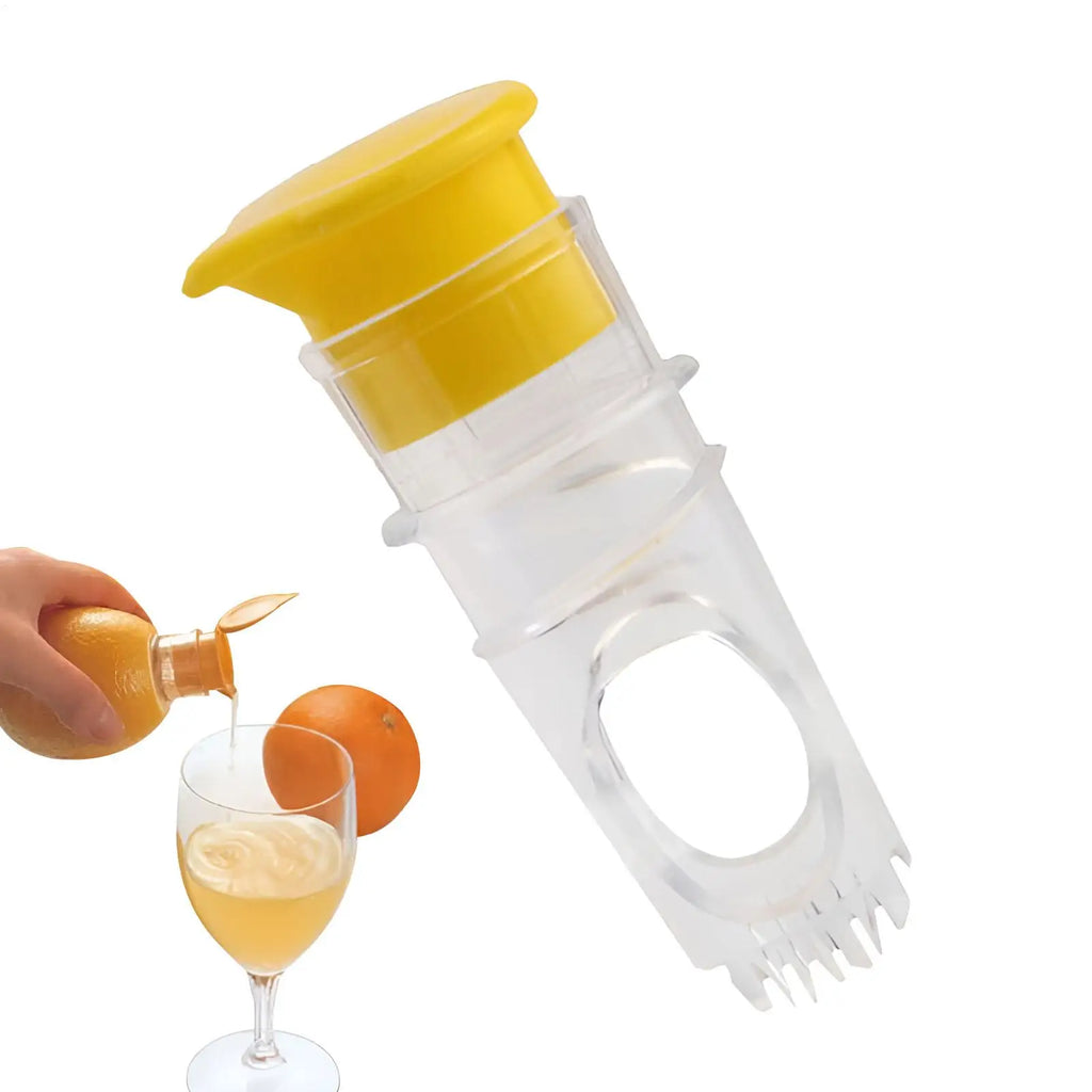 Manual Lemon Squeezer with Built-In Filter – Portable Citrus Juicer Manual Citrus Juicer Babs