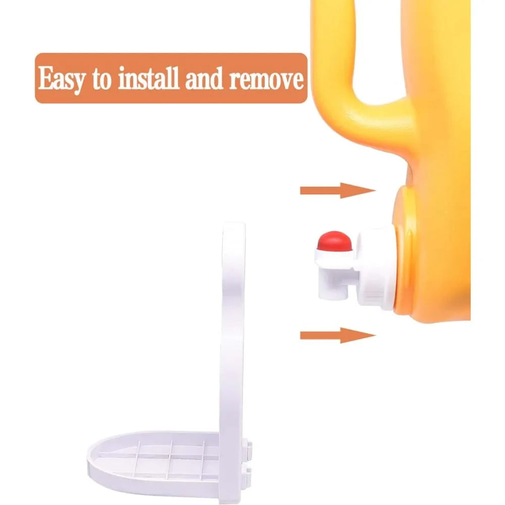 2PCS No-Spill Laundry Detergent Cup Holder & Anti-Drip Funnel Laundry Detergent Holder Babs