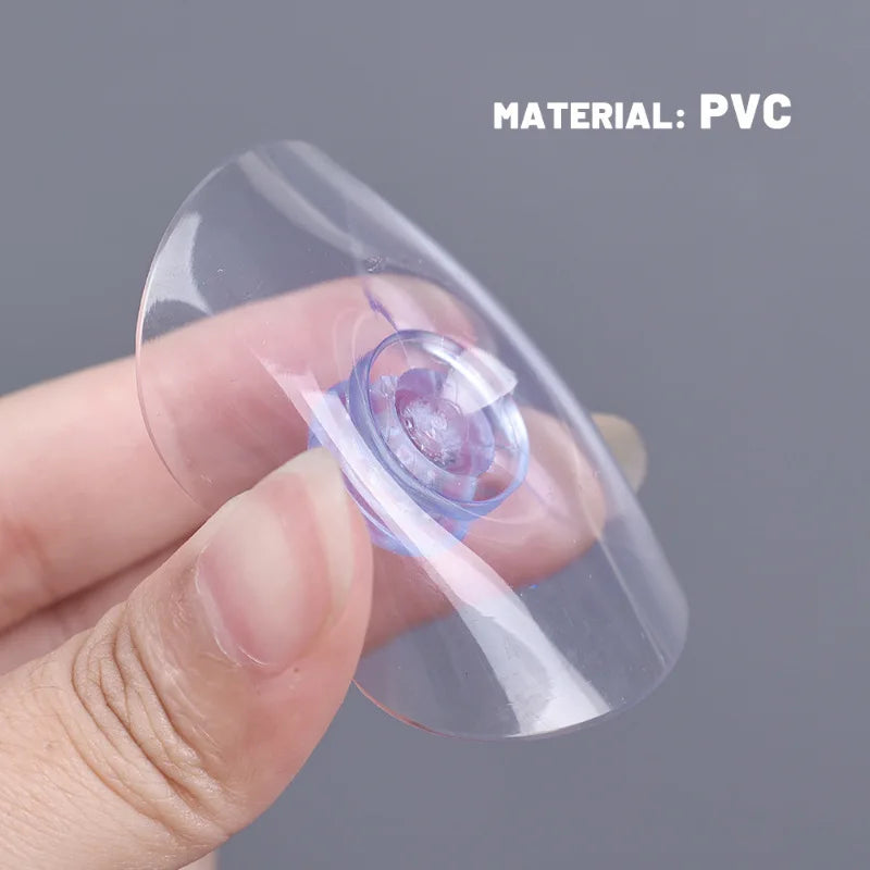 Transparent Suction Cup Hooks – Kitchen, Bathroom & Glass (10/50pk) Suction Cup Hooks Babs