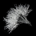 Crystal Acrylic Water Droplet Flowers for Wedding & DIY Decor Artificial Flower Heads Babs Clear 10pcs