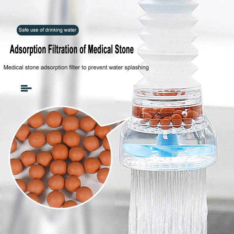 360° Swivel Faucet Bubbler Water-Saving Kitchen Nozzle Adapter Faucet Bubbler Adapter Babs