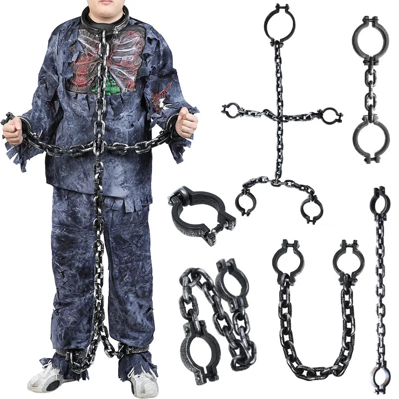 Halloween Plastic Fake Chains – Haunted House & Costume Props Halloween Costume Props Babs