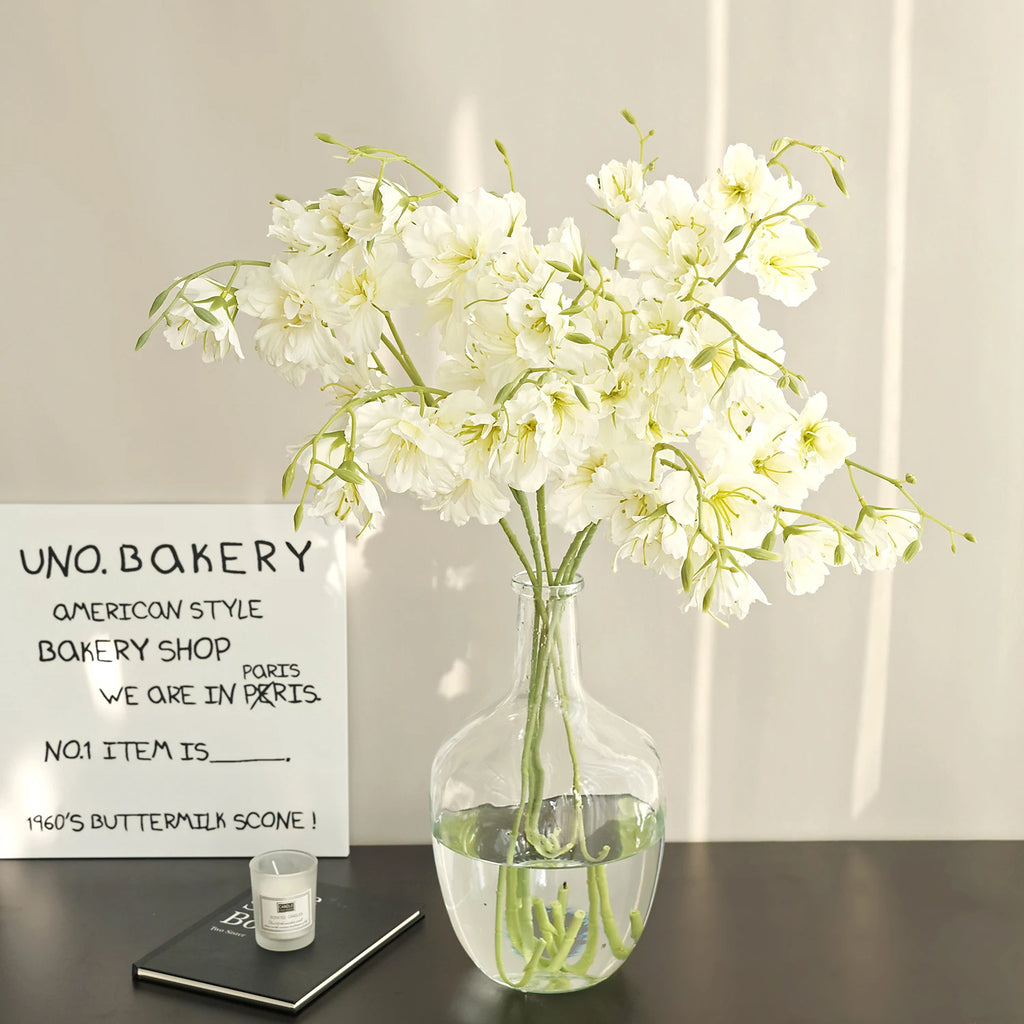 Artificial Silk Crabapple Flower Bouquet – Wedding & Home Decor Artificial Flower Bouquet Babs