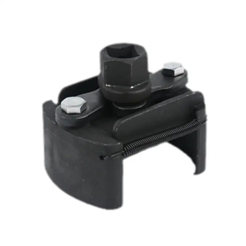 Adjustable Two-Jaw Oil Filter Wrench 60–80mm Cast Steel Oil Filter Wrench Babs Black