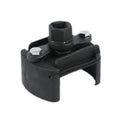 Adjustable Two-Jaw Oil Filter Wrench 60–80mm Cast Steel Oil Filter Wrench Babs Black