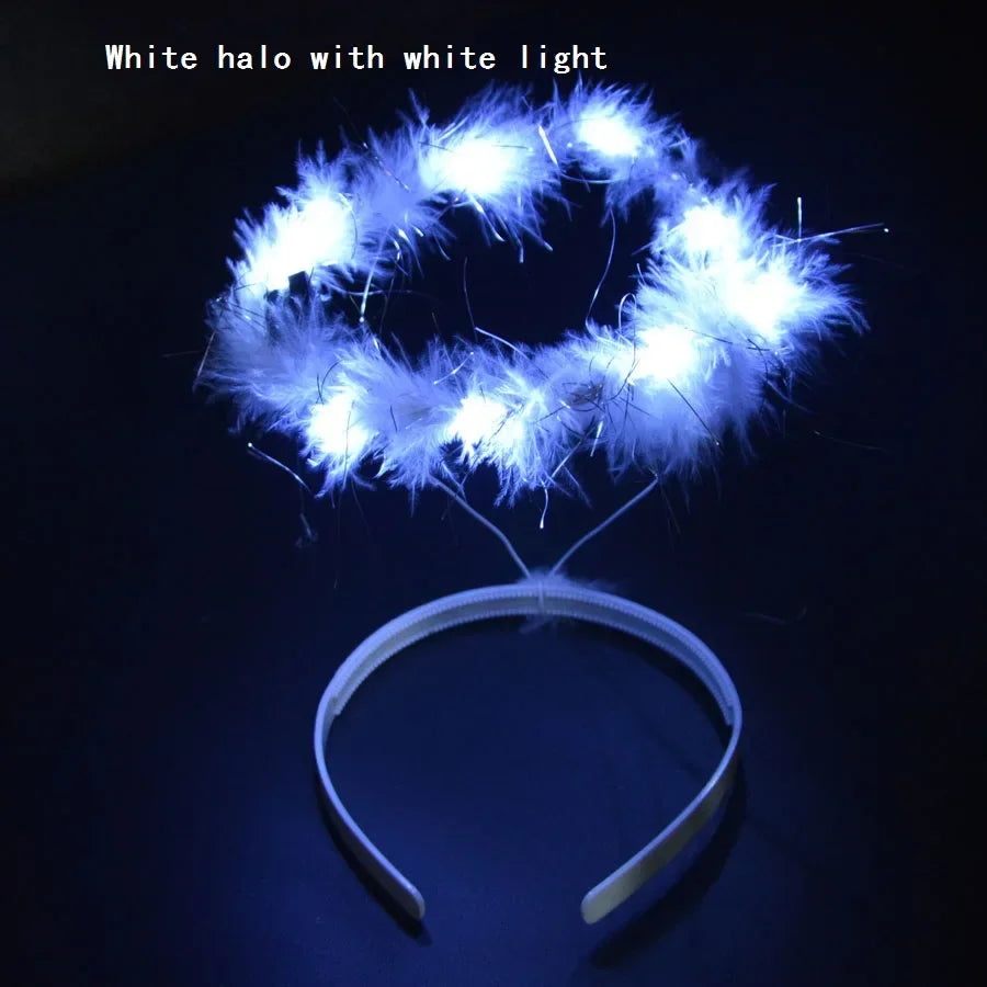 LED Light-Up Glow Headband for Kids & Adults – Party & Wedding LED Glow Headband Babs 11