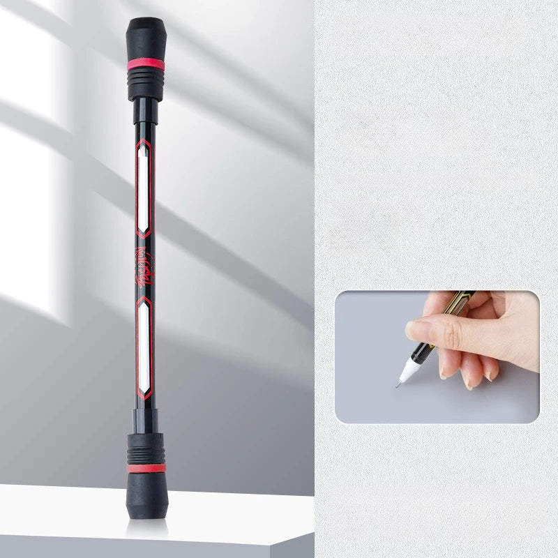 Rotating Spinning Pencil Set – Hand Training & Anti-Slip Grip Spinning Pencil Set Babs Red
