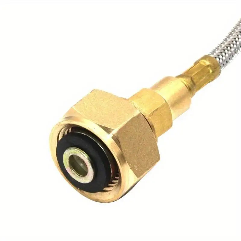 Propane Refill Adapter 90cm – Flat Cylinder Tank Coupler Gas Refill Adapter Babs
