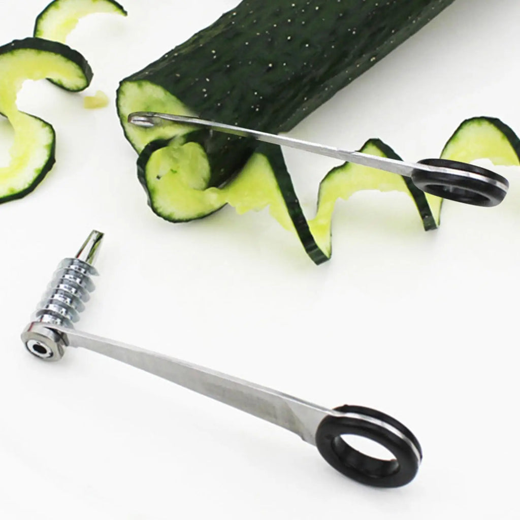 Stainless Steel Vegetable Spiralizer – Manual Spiral Slicer Vegetable Spiralizer Babs