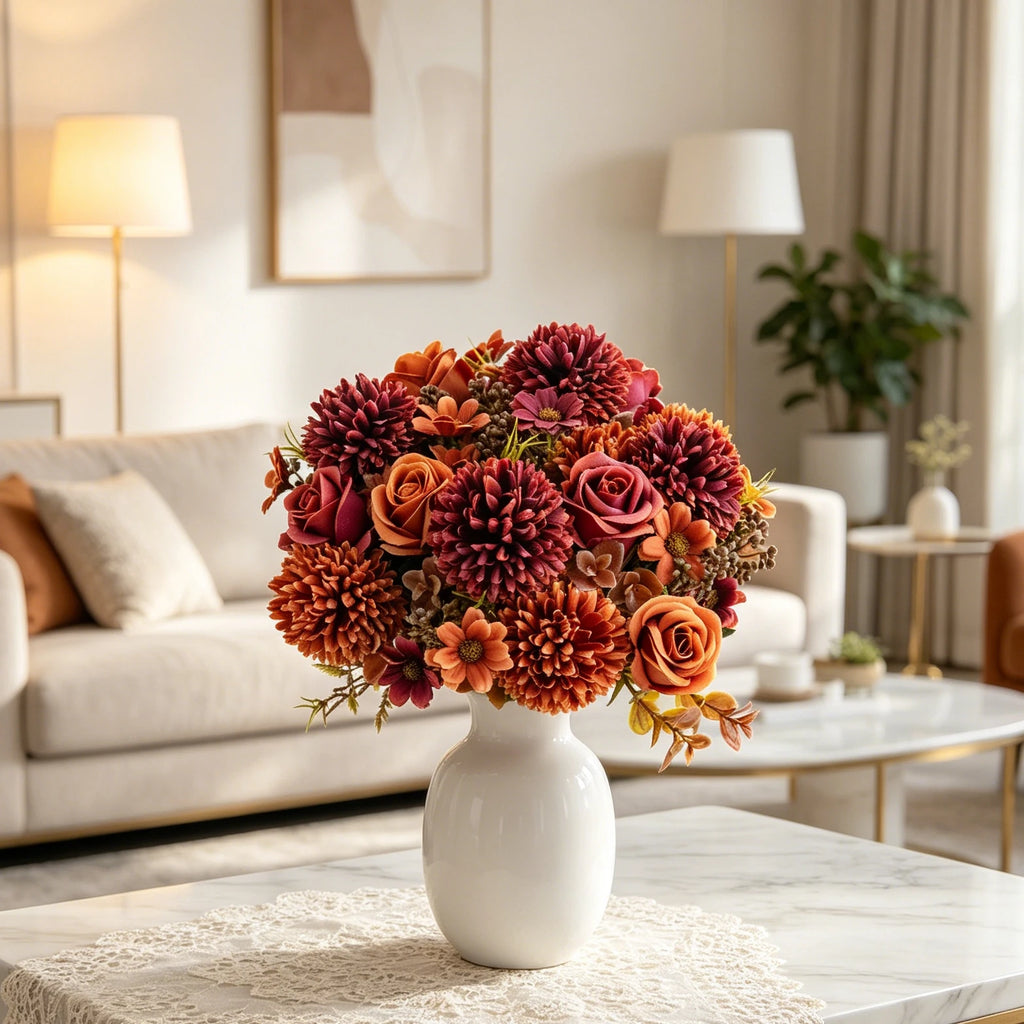 Silk Rose Artificial Flowers – Wedding, Home & Bridal Décor Artificial Silk Flowers Babs