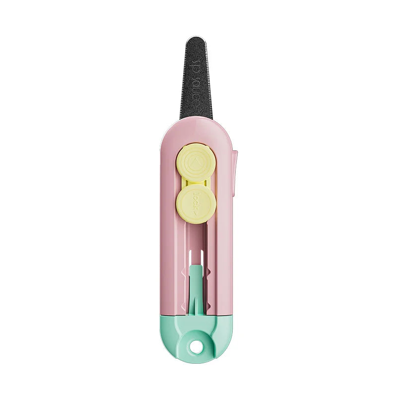 Magnetic Letter Opener & Box Cutter – Mini Stainless Steel Letter Opener Babs Pink