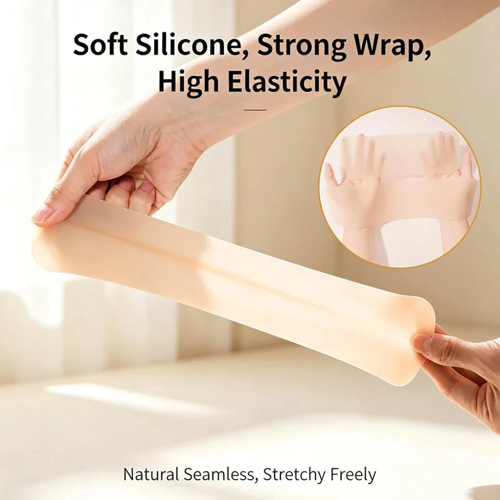 6-Pack Precut Silicone Breast Lift Tape – Reusable Sticky Bra Breast Lift Tape Babs