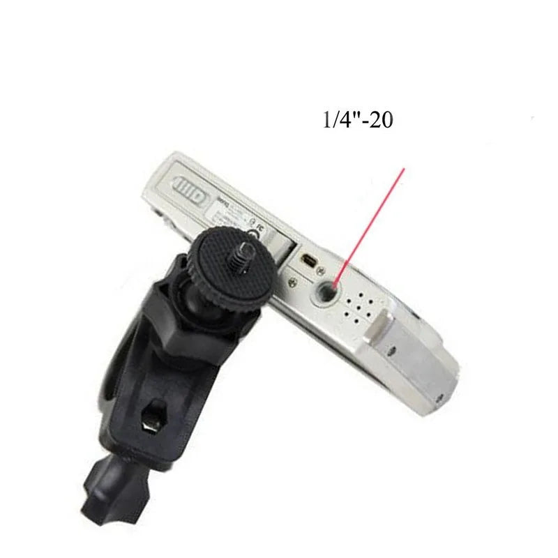 Bike & Motorcycle Handlebar Camera Mount – 360° Rotation Camera Handlebar Mount Babs