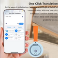 Smart AI Translator T9 – 138 Languages, Voice & Photo AI Language Translator Babs White