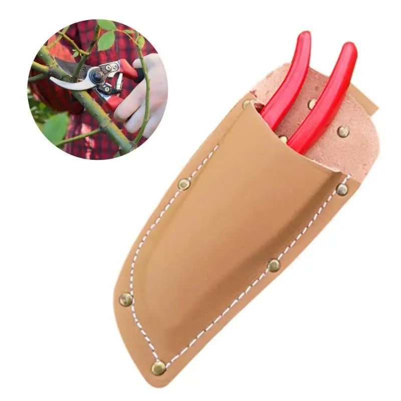 PU Leather Garden Pruning Shear Pouch – 2 Colors Garden Tool Pouch Babs