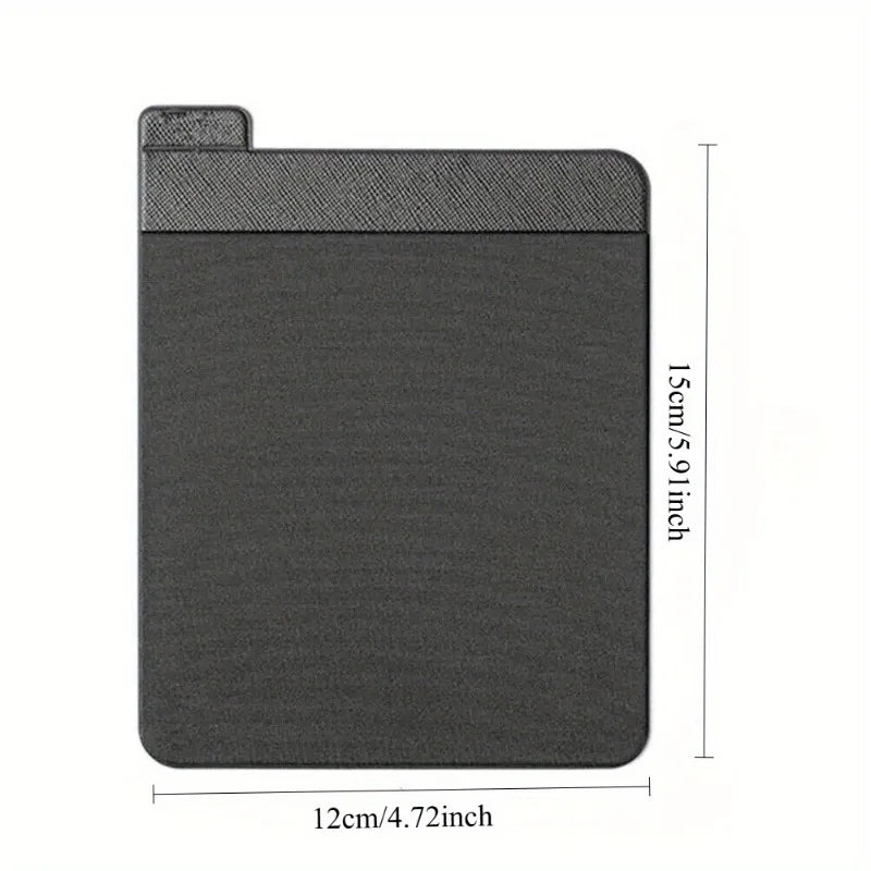 Adhesive Laptop Back Storage Bag – PU Mouse & Accessory Organizer Laptop Accessory Organizer Babs