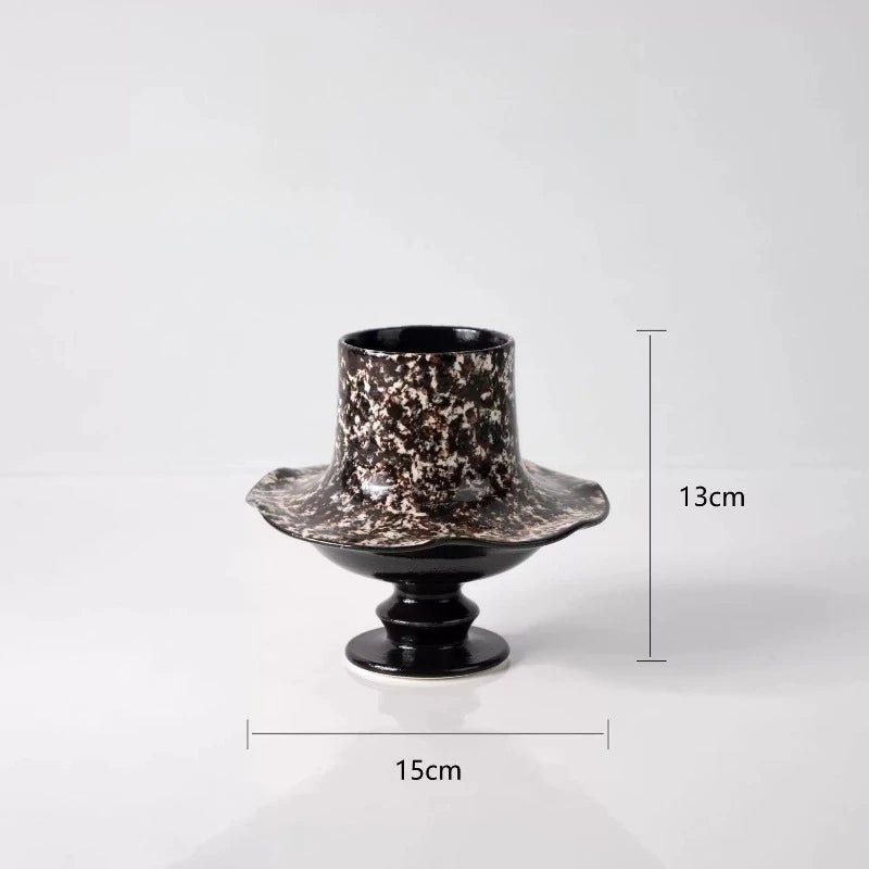 Retro Resin Decorative Vase | Modern Home Tabletop Ornament Decorative Vase Babs A Style