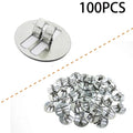 Wood Candle Wick Base Clips 100 Pack – Candle Making Supply Candle Wick Clips Babs 100PCS