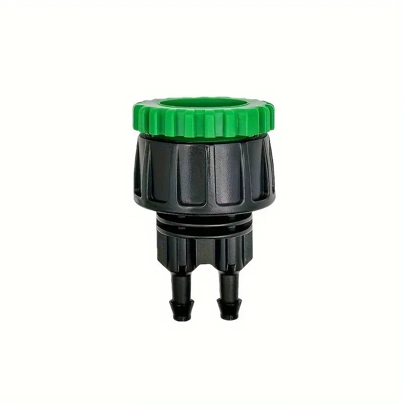 2pcs Drip Irrigation Hose Connectors & Garden Faucet Adapter Drip Irrigation Fittings Babs