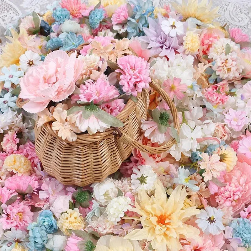 20Pcs Silk Artificial Rose Flowers – Wedding & Home Decor Artificial Silk Flowers Babs