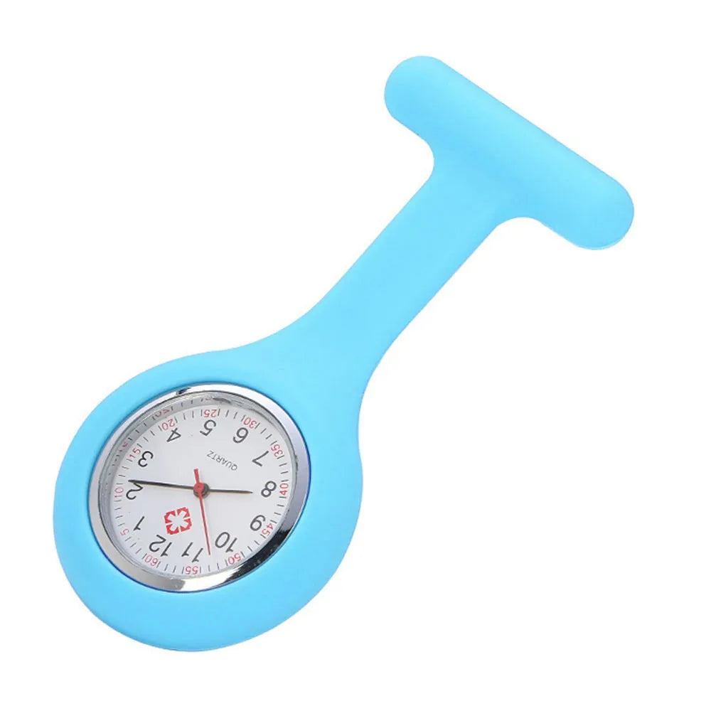 Women's Clip-On Fob Watch – Nurse Brooch Pin Pocket Watch Clip-On Fob Watch Babs