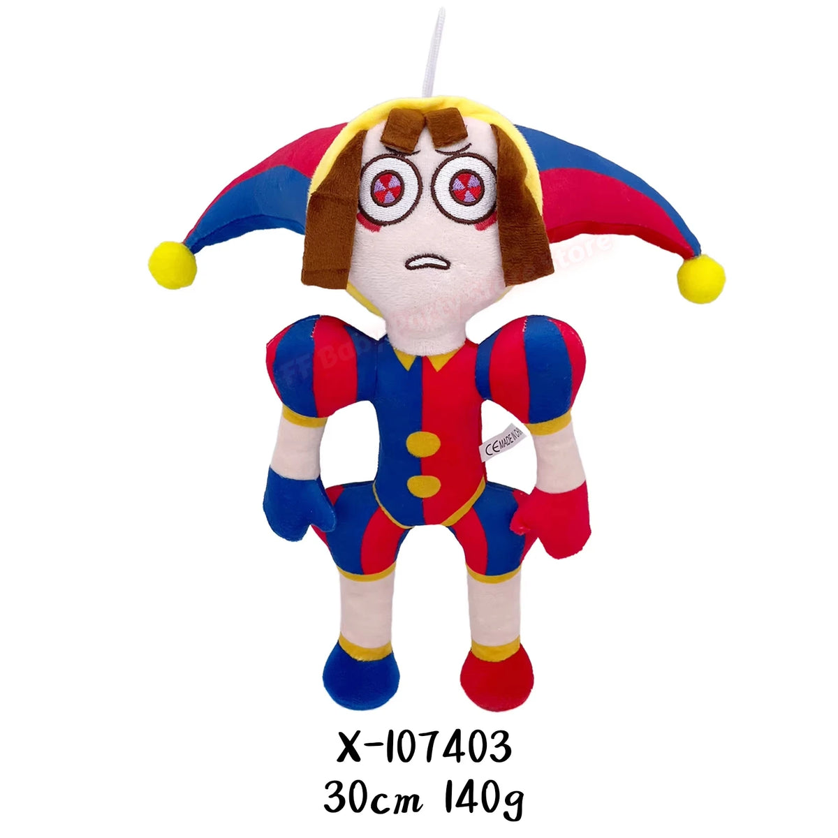 Jax Circus Rabbit Clown Plush Doll | Kawaii Stuffed Toy Gift Plush Stuffed Doll Babs 35