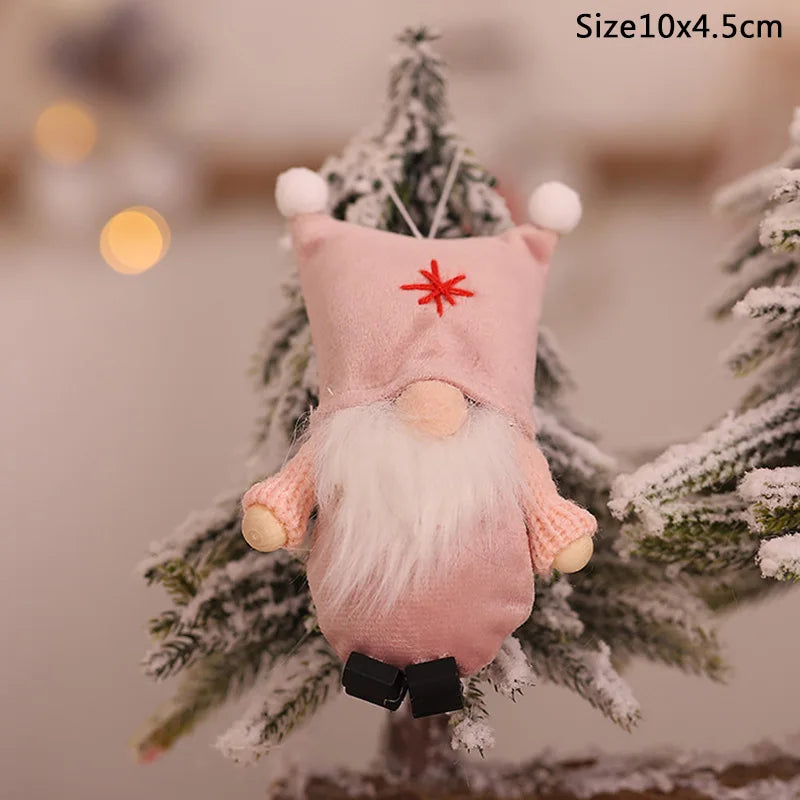 Christmas Elf Doll Ornament – Xmas Tree Hanging Pendant