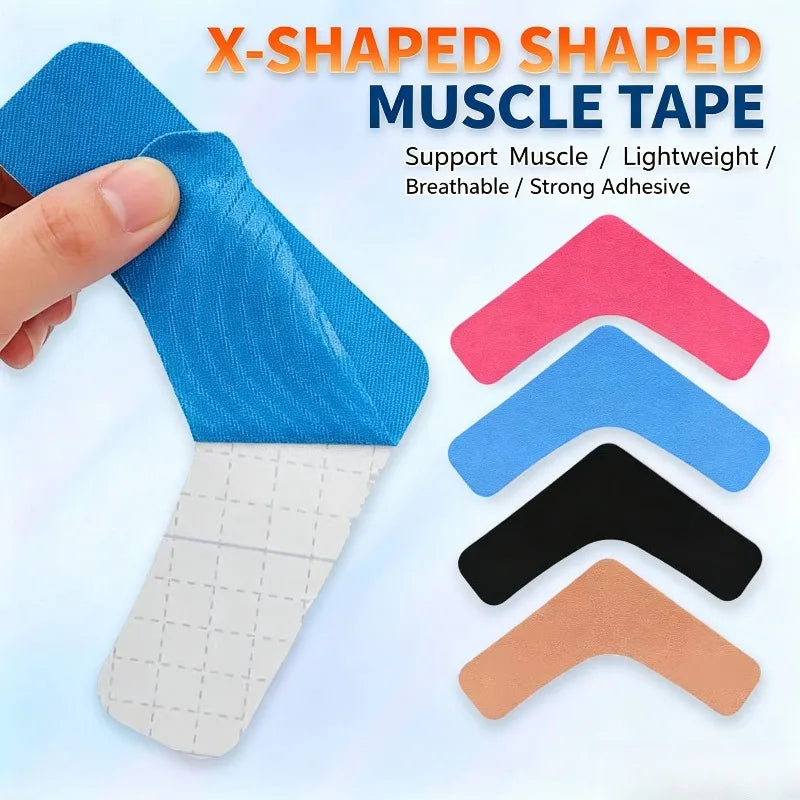 Pre-Cut Kinesiology Tape – Knee, Ankle & Joint Support Athletic Kinesiology Tape Babs
