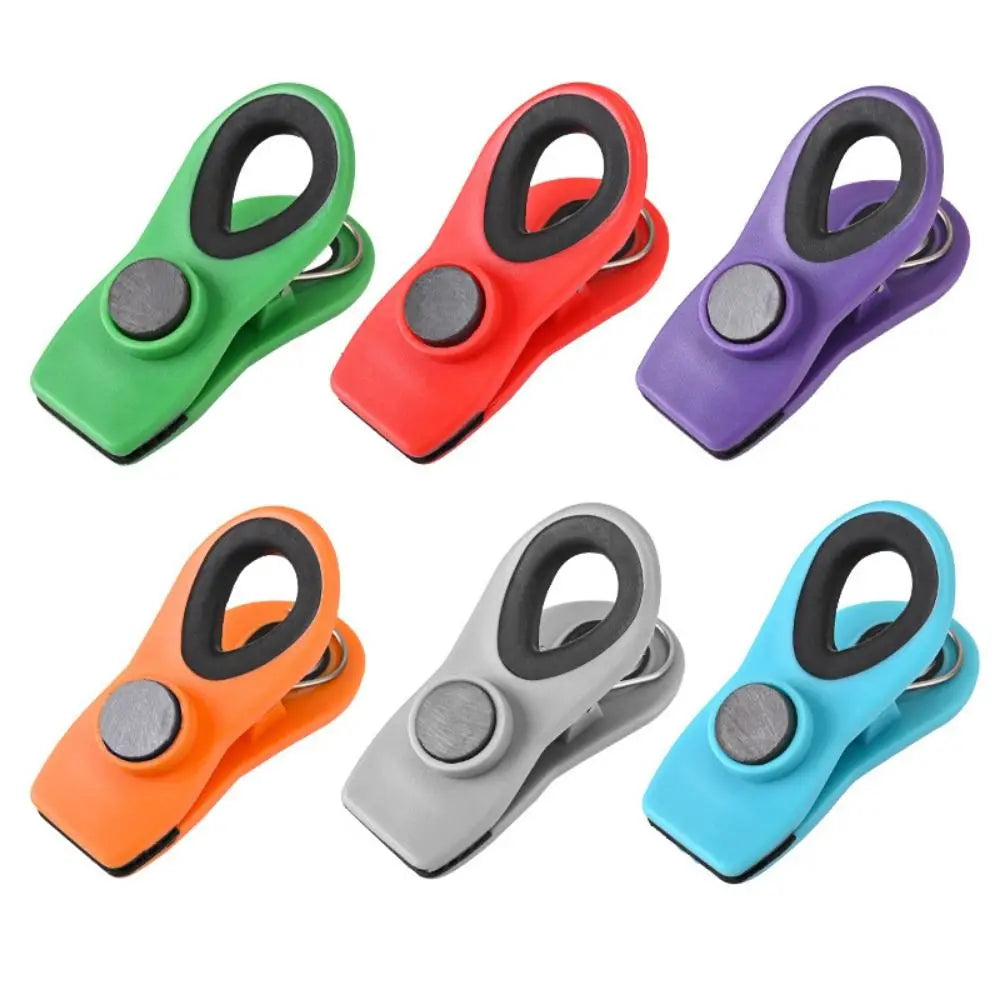 Magnetic Refrigerator Clip – Food-Grade Bag Sealer & Memo Clip Magnetic Bag Clip Babs
